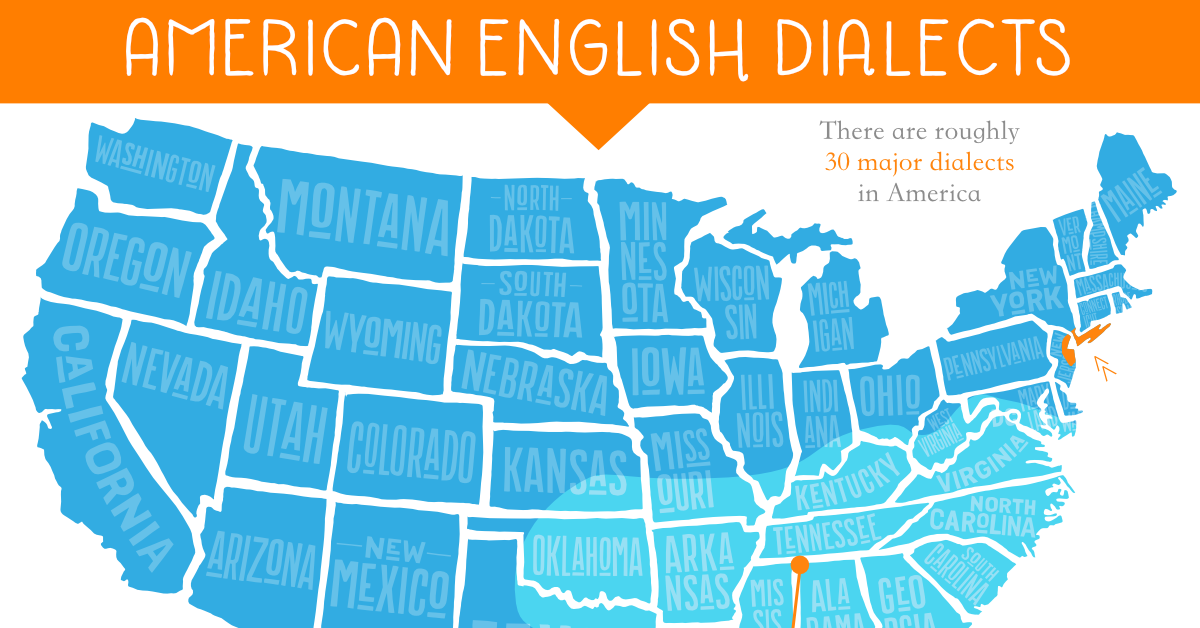 United States Dialect Map