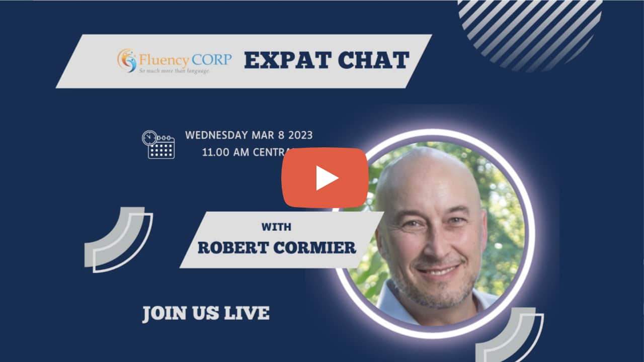 Expat Chat with Robert Cormier