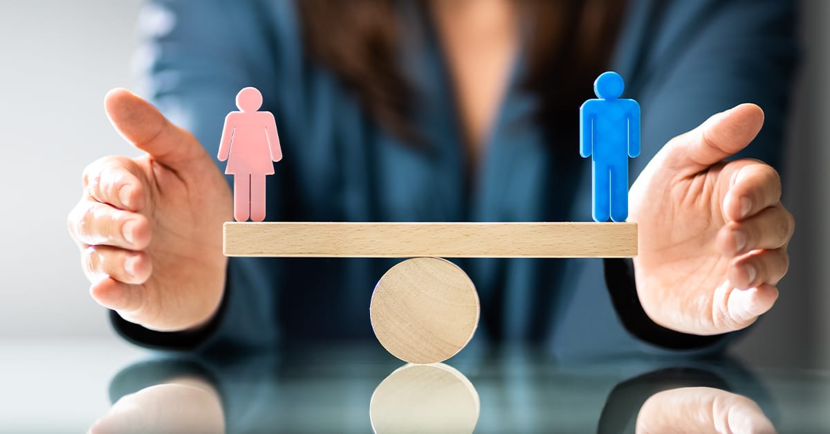 Equal Gender Balance And Parity. Job Pay Equality